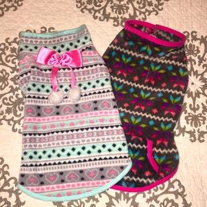 Fleece Pet Shirts (set of 2)